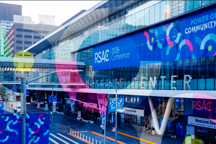 Imagem com o banner da feira RSAC 2026