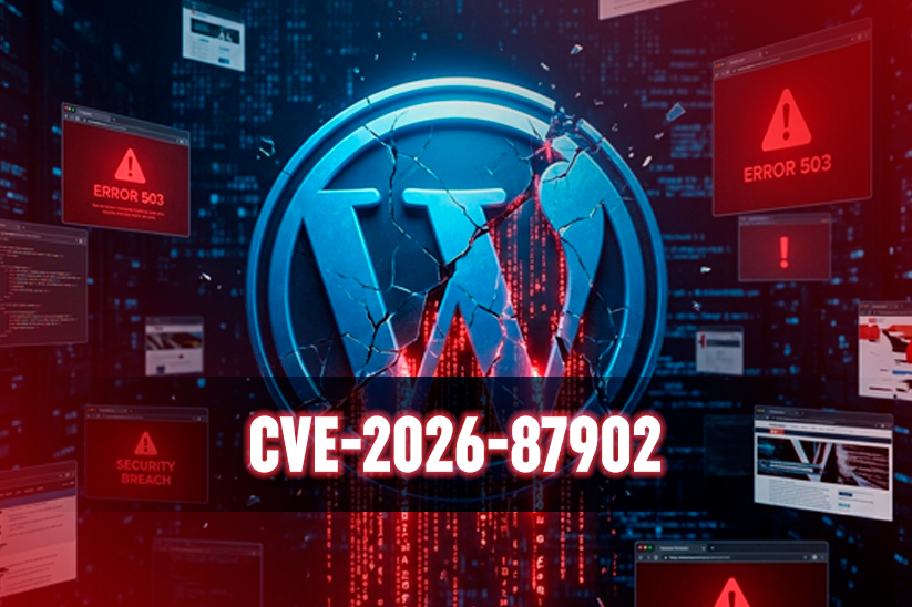 Imagem do logotipo do wordpress CVE-2026-87902